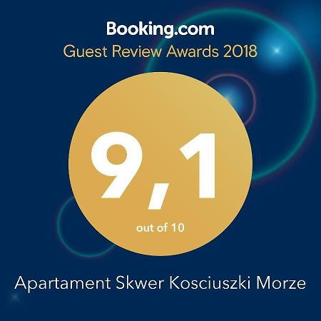 Apartament Skwer Kosciuszki Morze Gdynia Exterior foto